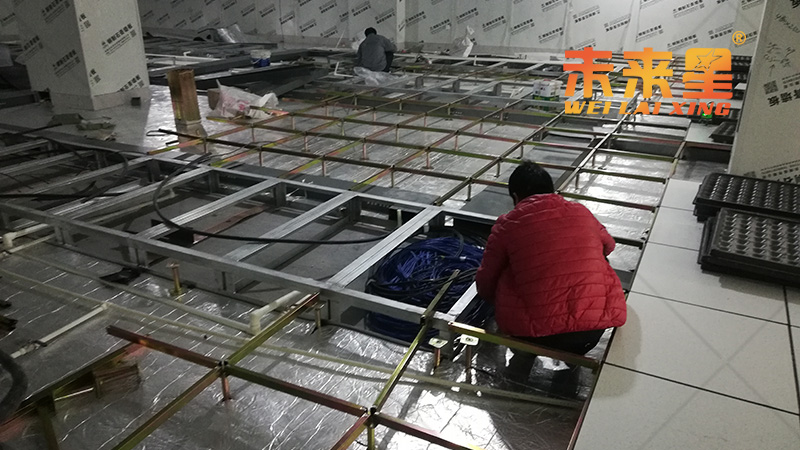防靜電架空地板安裝費多少錢一平方