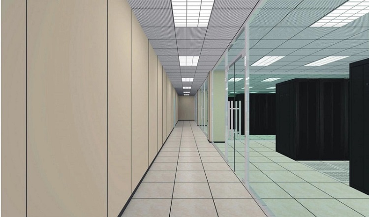 機房防靜電地板效果圖