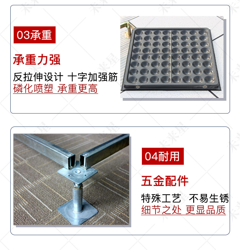 架空活動防靜電地板